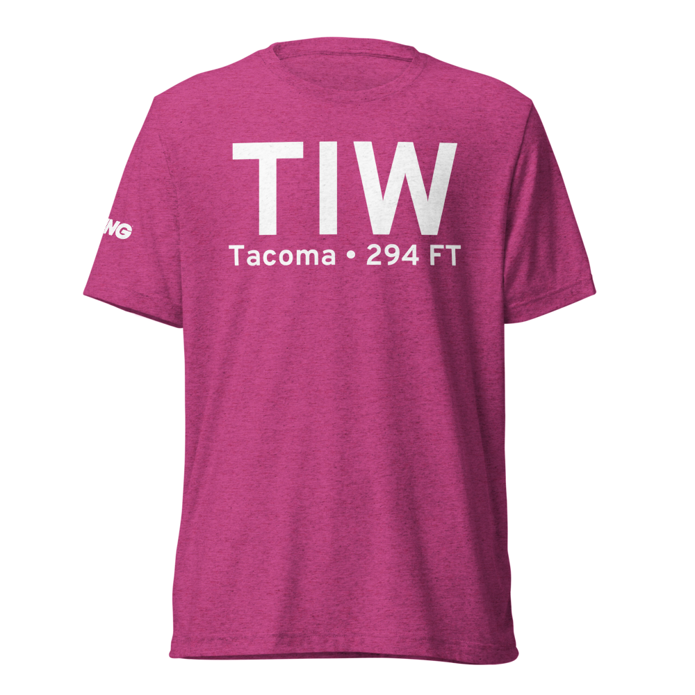 Tacoma (KTIW) Airport Tri-blend T-Shirt 