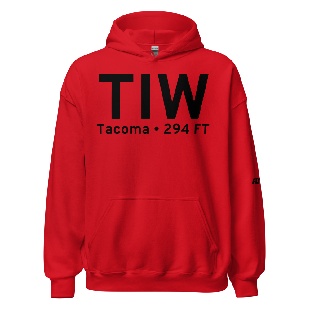 Tacoma (KTIW) Airport Hoodie Sweatshirt 