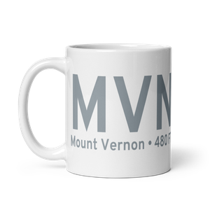 Mount Vernon (KMVN) Airport Mug