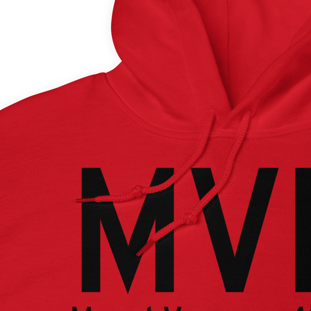 Mount Vernon (KMVN) Airport Hoodie Sweatshirt 