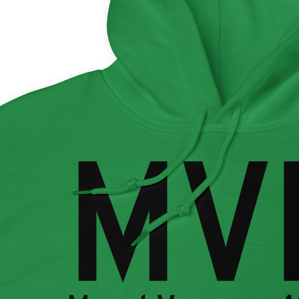 Mount Vernon (KMVN) Airport Hoodie Sweatshirt 