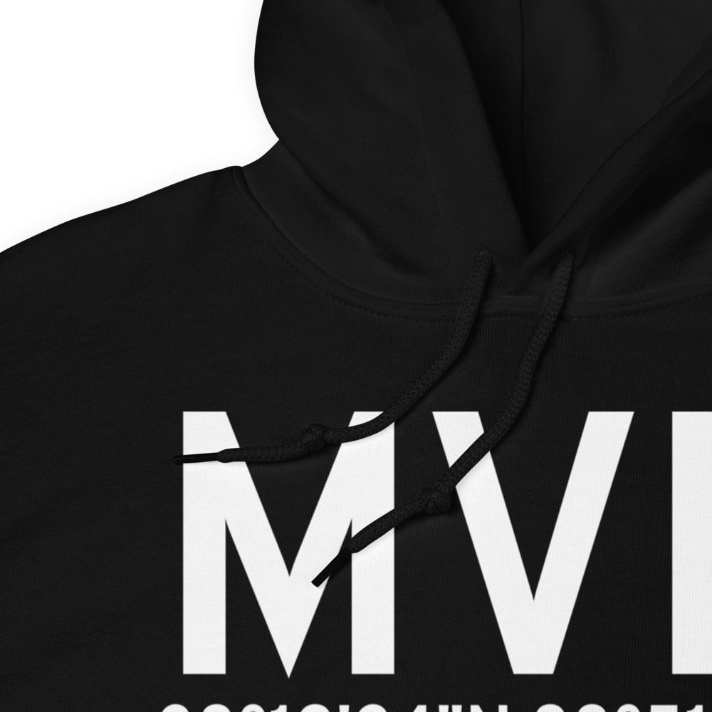 Mount Vernon (KMVN) Airport Hoodie Sweatshirt 