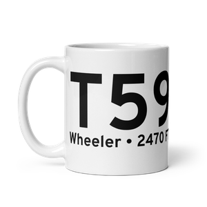 Wheeler (KT59) Airport Mug