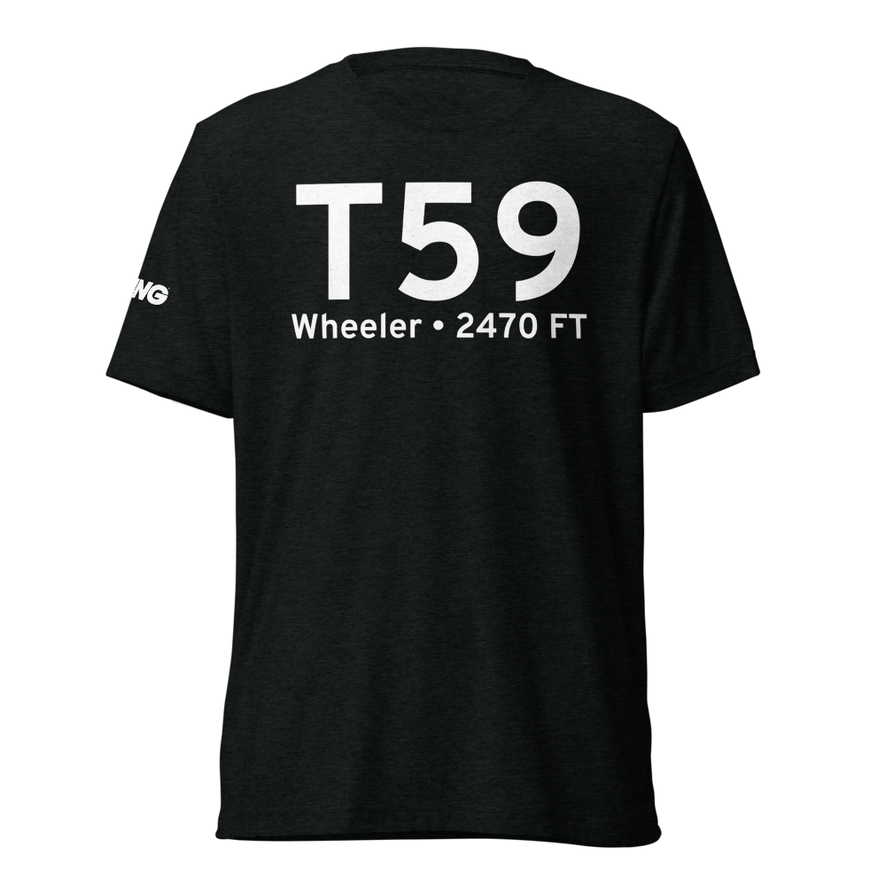Wheeler (KT59) Airport Tri-blend T-Shirt 