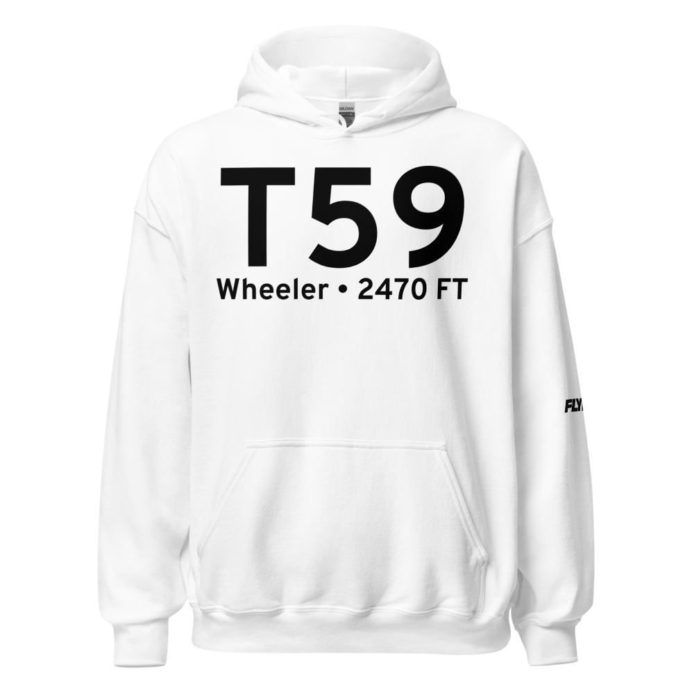 Wheeler (KT59) Airport Hoodie Sweatshirt 