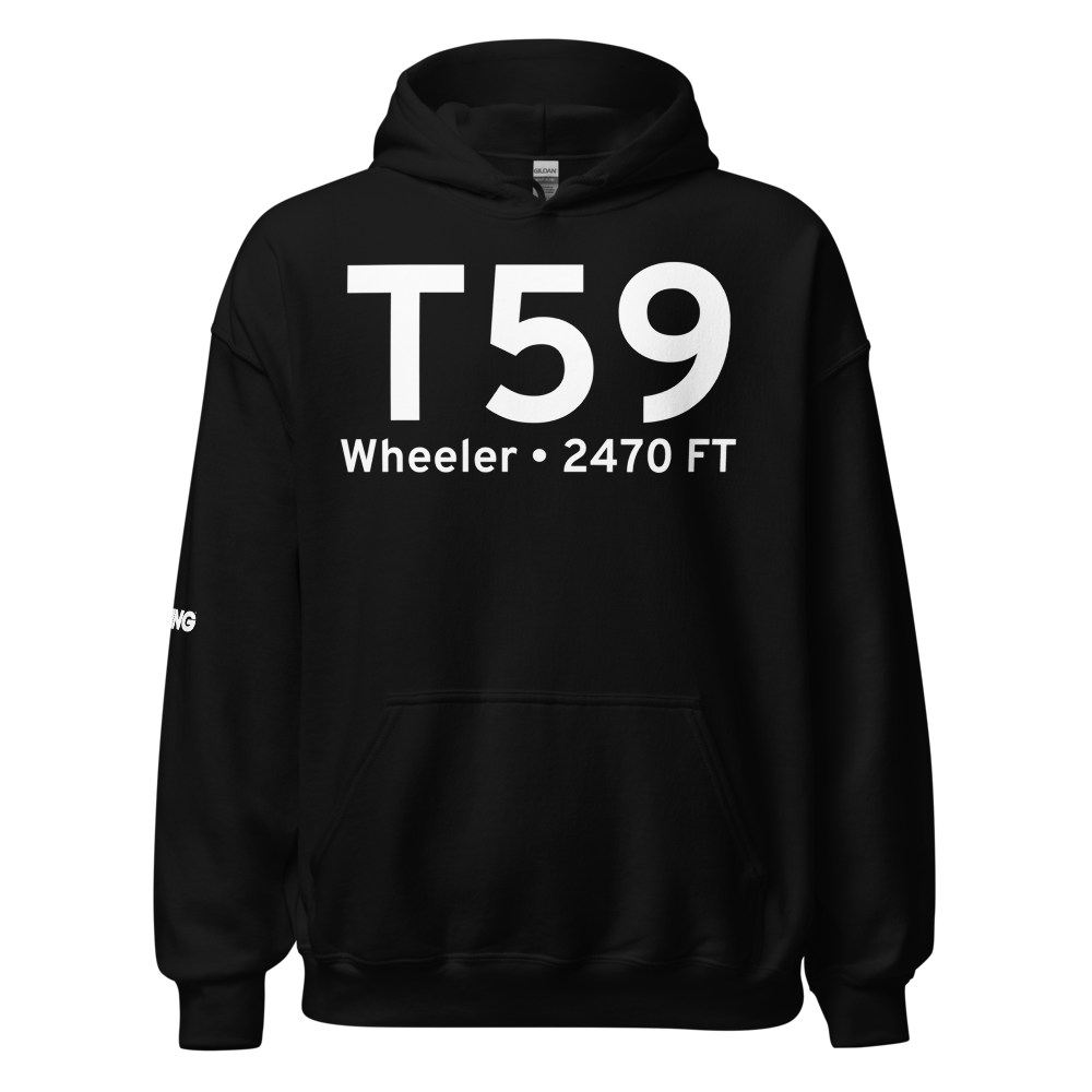 Wheeler (KT59) Airport Hoodie Sweatshirt 