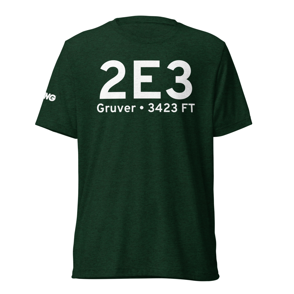 Gruver (K2E3) Airport Tri-blend T-Shirt 