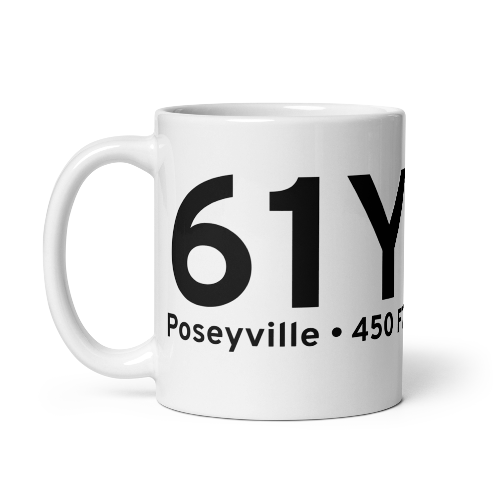 Poseyville (61Y) Airport Mug 