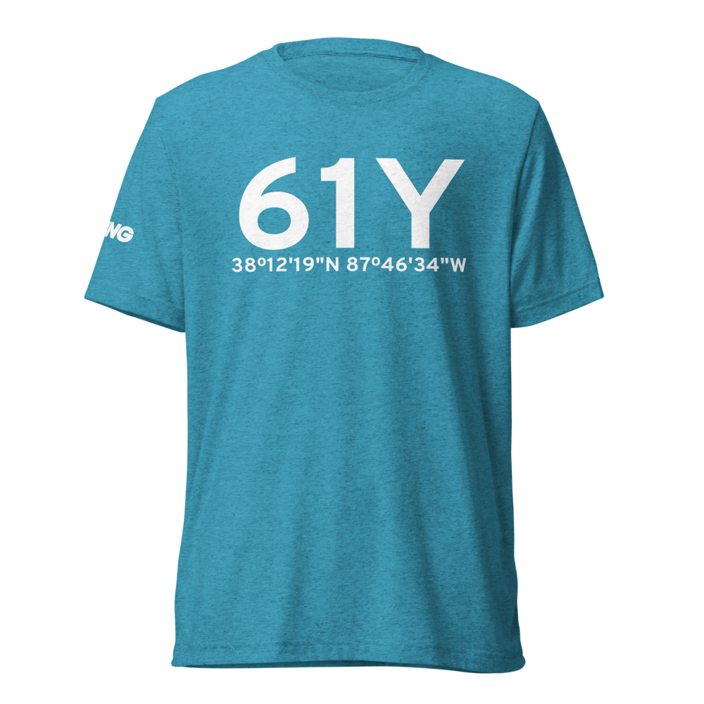 Poseyville (61Y) Airport Tri-blend T-Shirt 