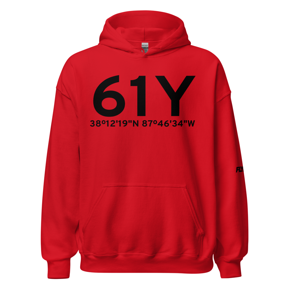 Poseyville (61Y) Airport Hoodie Sweatshirt 