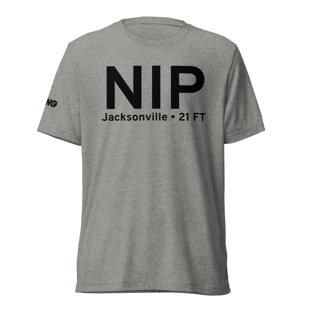 Jacksonville (KNIP) Airport Tri-blend T-Shirt 