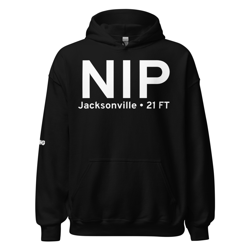 Jacksonville (KNIP) Airport Hoodie Sweatshirt 