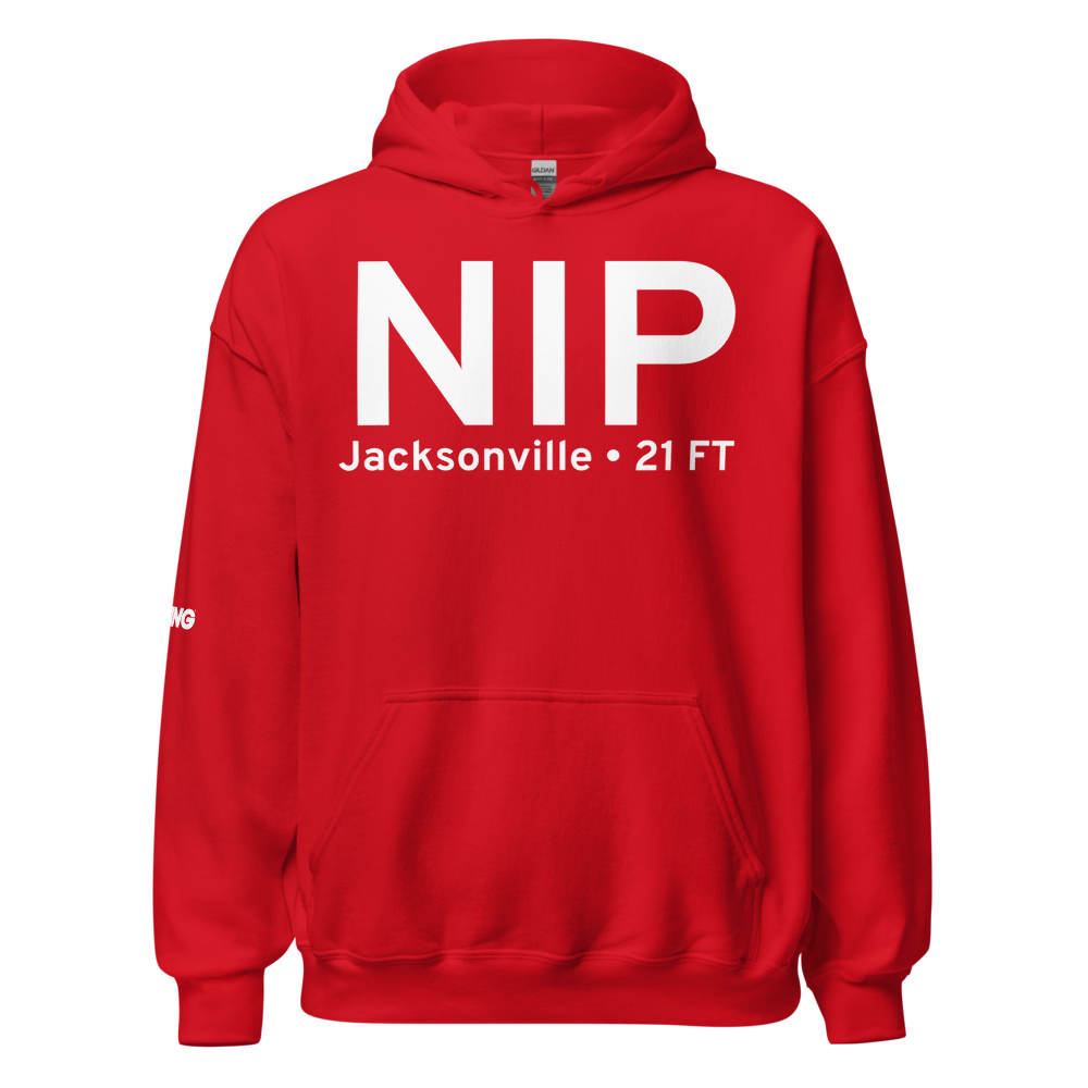 Jacksonville (KNIP) Airport Hoodie Sweatshirt 