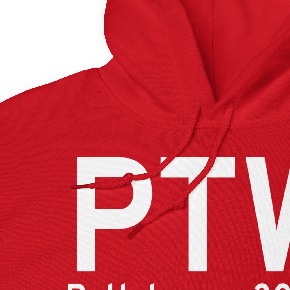 Pottstown (KPTW) Airport Hoodie Sweatshirt 