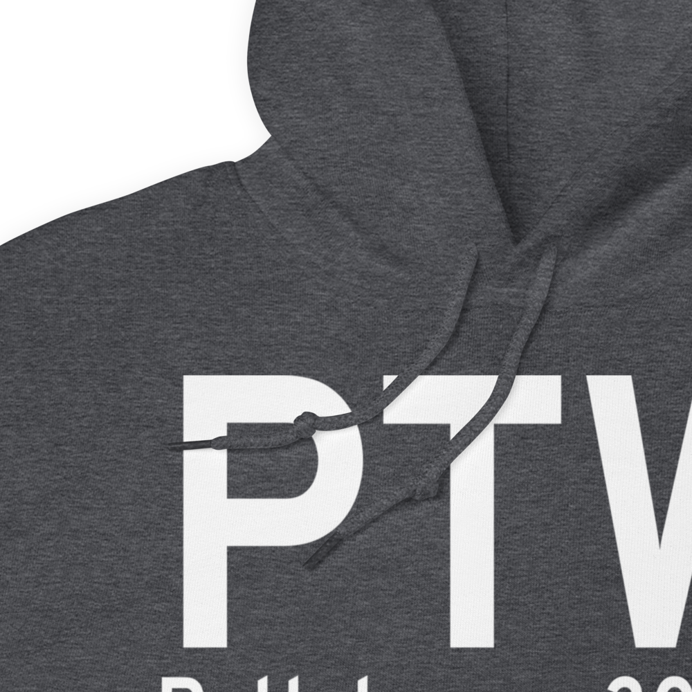 Pottstown (KPTW) Airport Hoodie Sweatshirt 