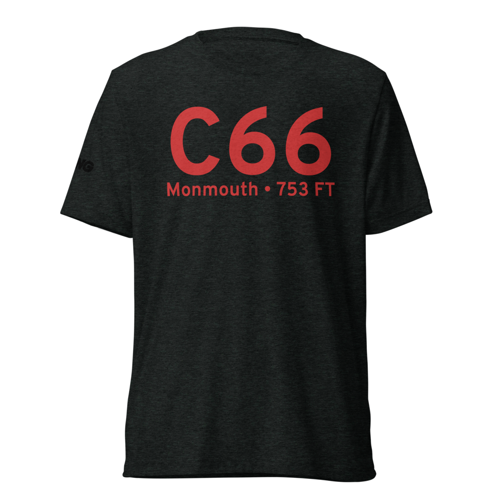 Monmouth (C66) Airport Tri-blend T-Shirt 
