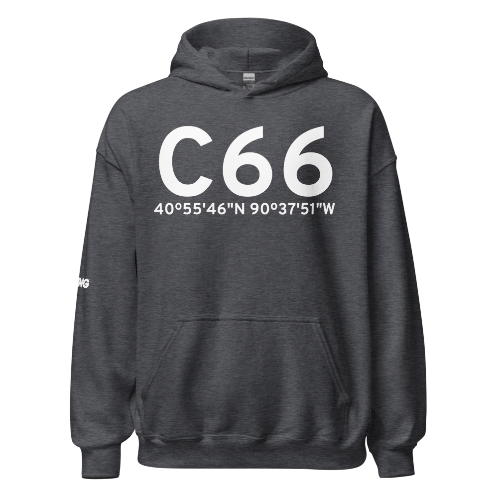 Monmouth (C66) Airport Hoodie Sweatshirt 