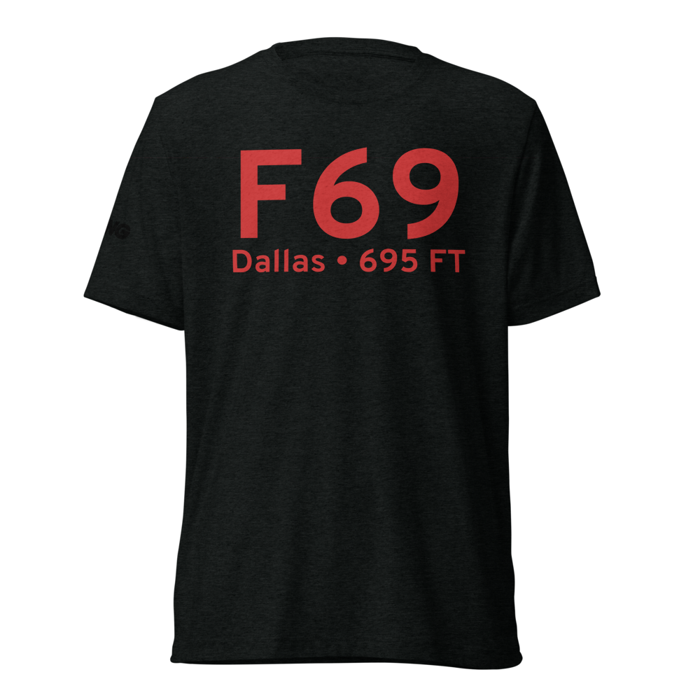 Dallas (KF69) Airport Tri-blend T-Shirt 