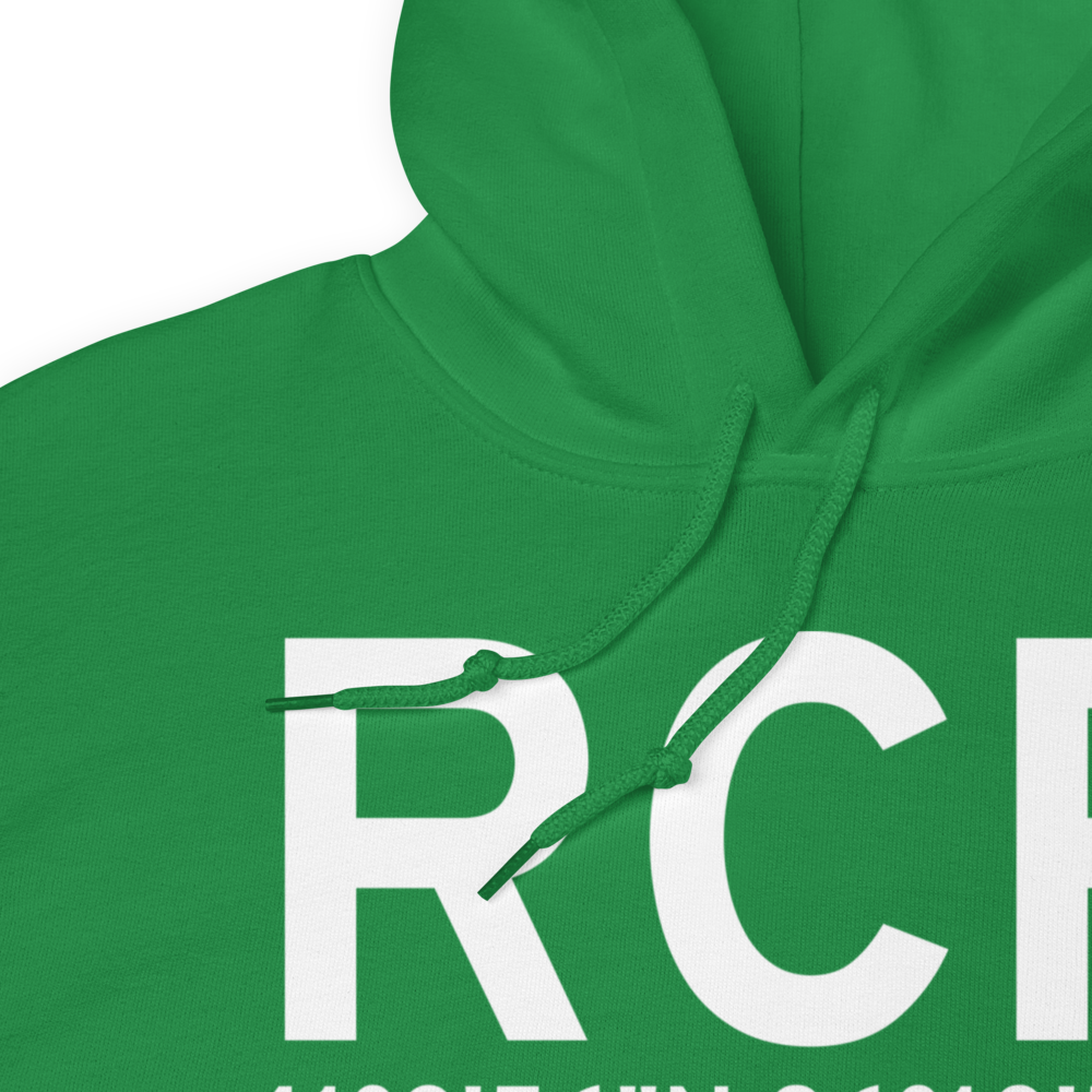 Rochester (KRCR) Airport Hoodie Sweatshirt 