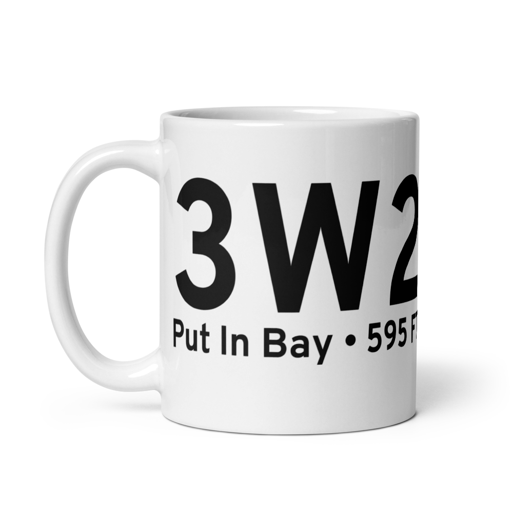Put In Bay (3W2) Airport Mug 