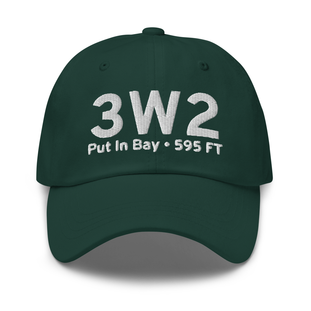 Put In Bay (3W2) Airport Hat 