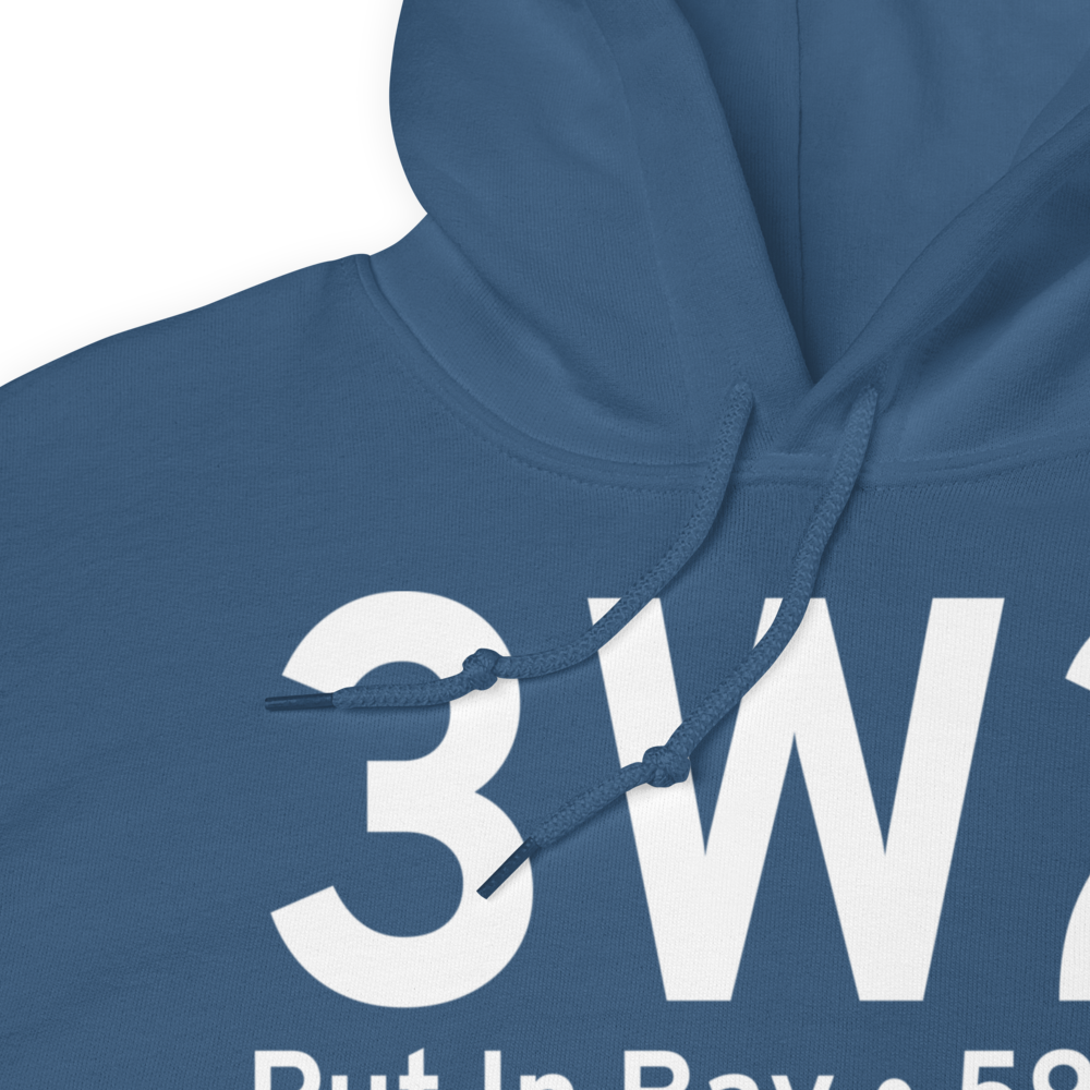 Put In Bay (3W2) Airport Hoodie Sweatshirt 