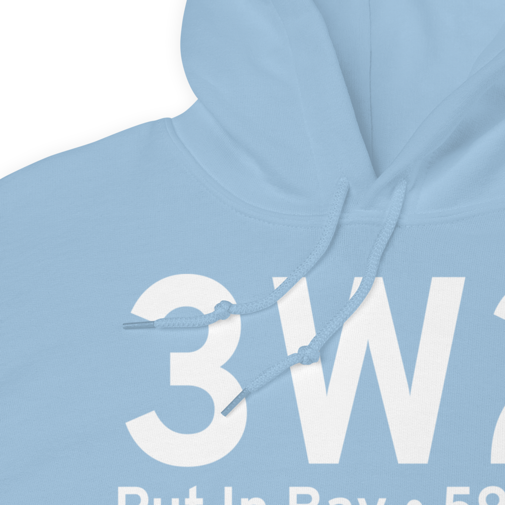Put In Bay (3W2) Airport Hoodie Sweatshirt 