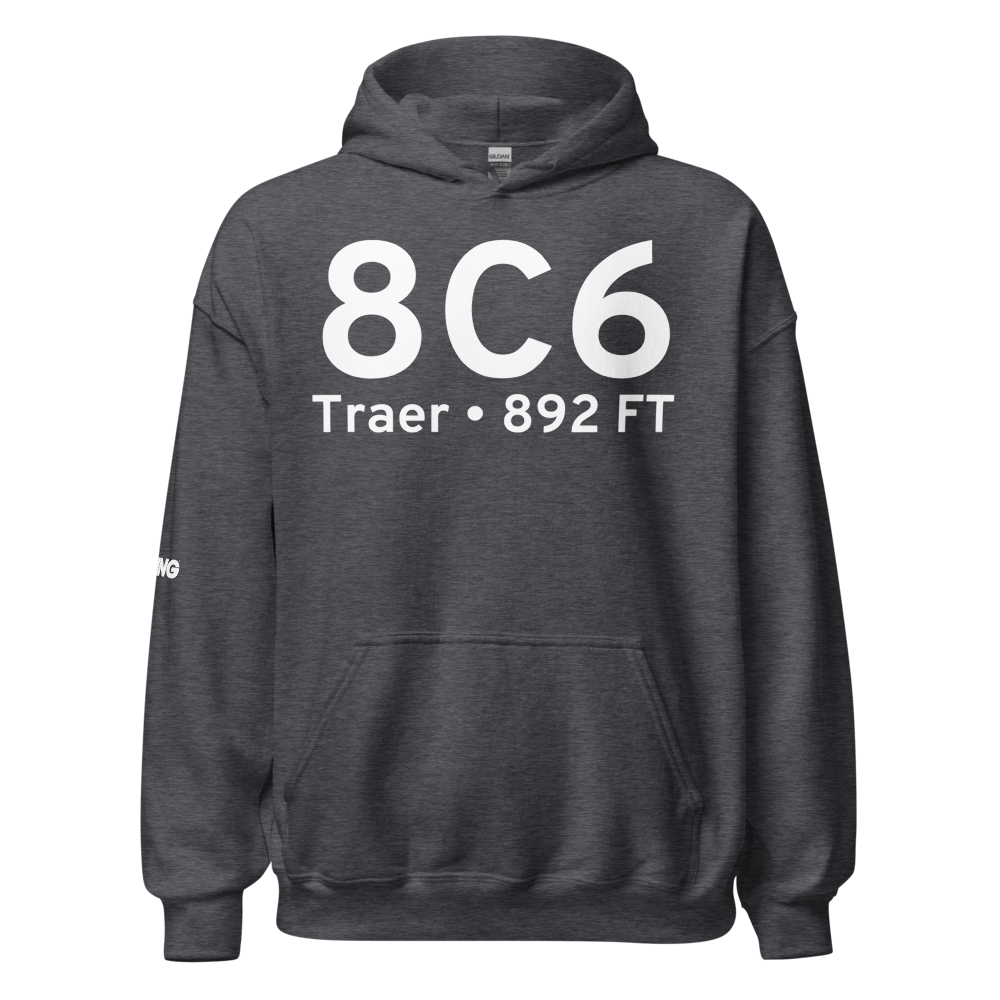 Traer (8C6) Airport Hoodie Sweatshirt 