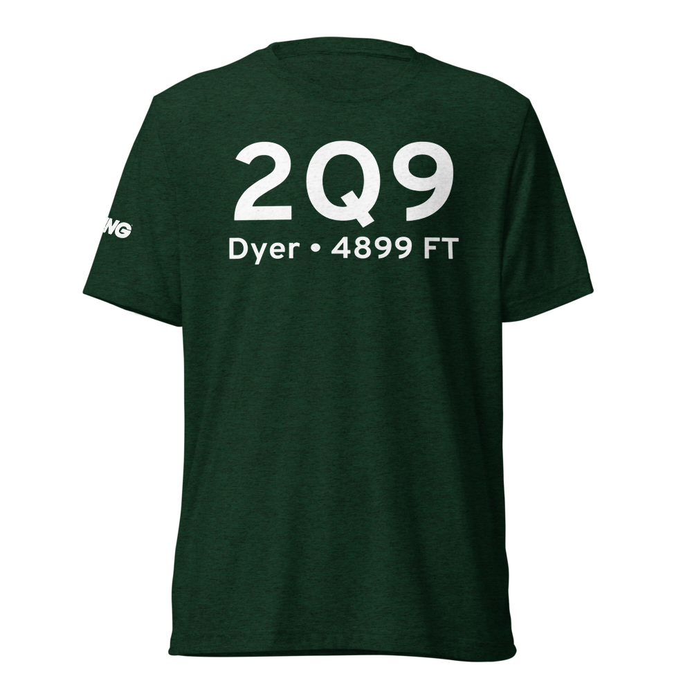 Dyer (2Q9) Airport Tri-blend T-Shirt 