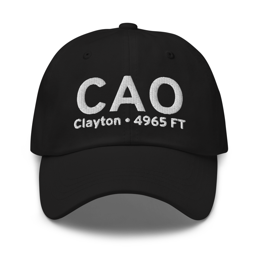 Clayton (KCAO) Airport Hat 