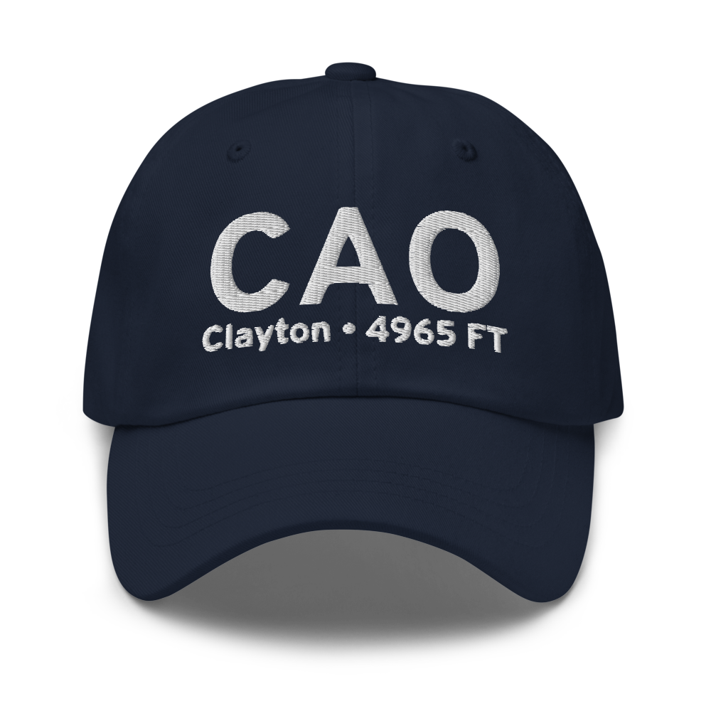 Clayton (KCAO) Airport Hat 