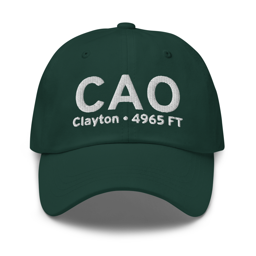 Clayton (KCAO) Airport Hat 