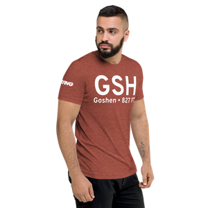 Goshen (KGSH) Airport Tri-blend T-Shirt