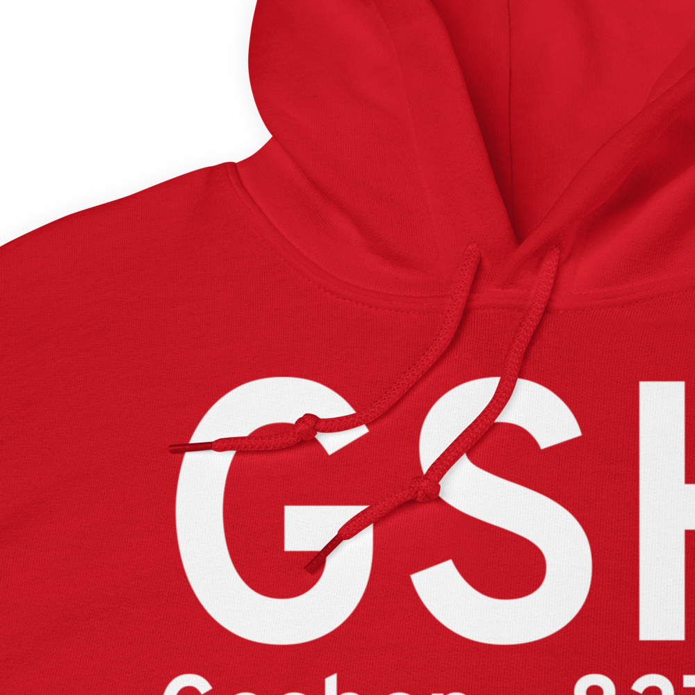 Goshen (KGSH) Airport Hoodie Sweatshirt 