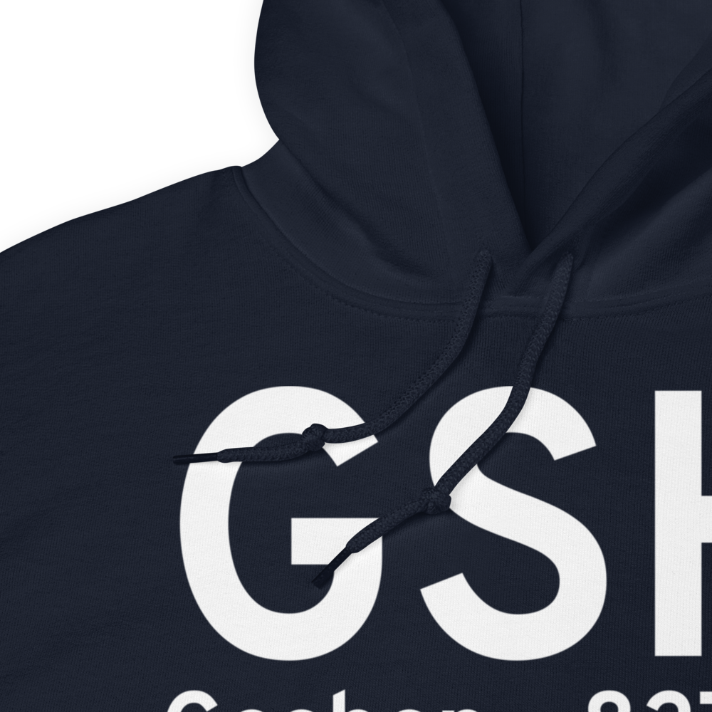 Goshen (KGSH) Airport Hoodie Sweatshirt 