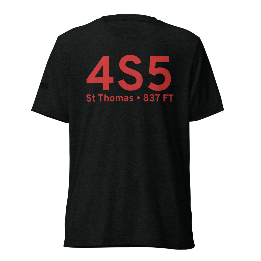St Thomas (4S5) Airport Tri-blend T-Shirt 