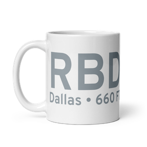 Dallas (KRBD) Airport Mug