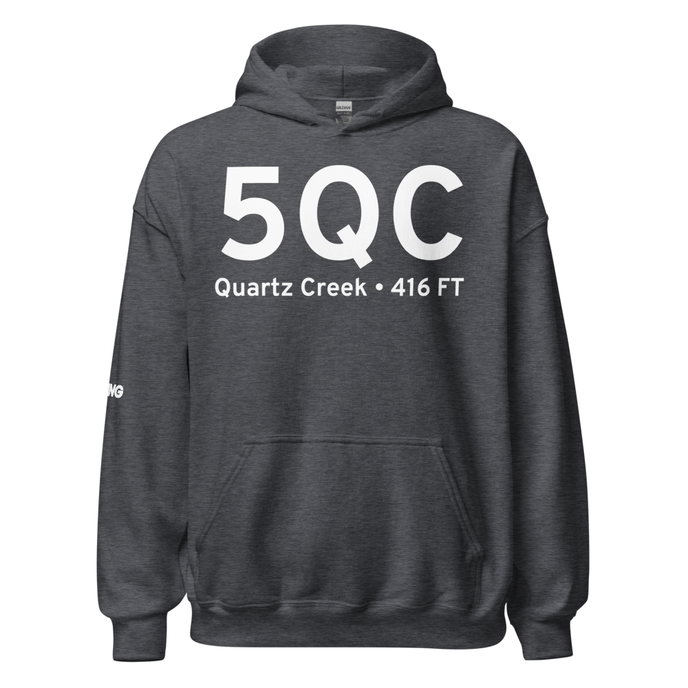 Quartz Creek (5QC) Airport Hoodie Sweatshirt 
