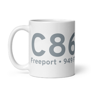 Freeport (C86) Airport Mug