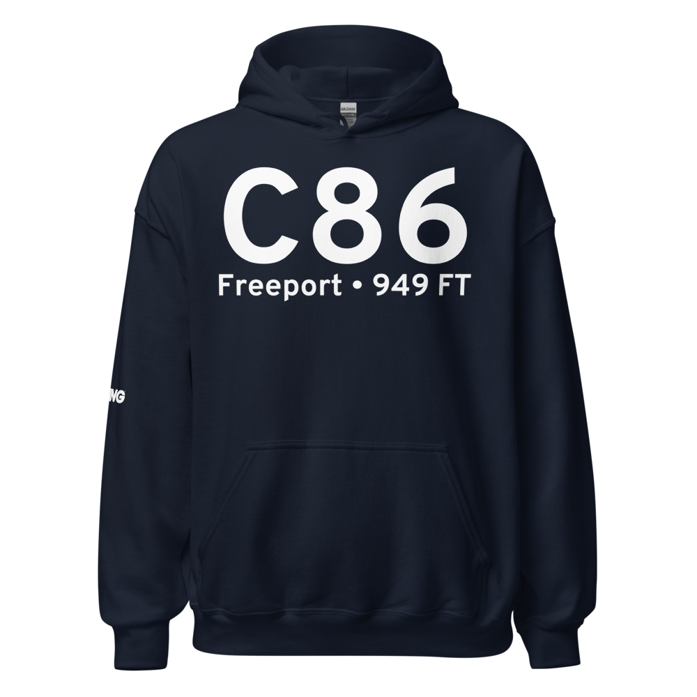 Freeport (C86) Airport Hoodie Sweatshirt 