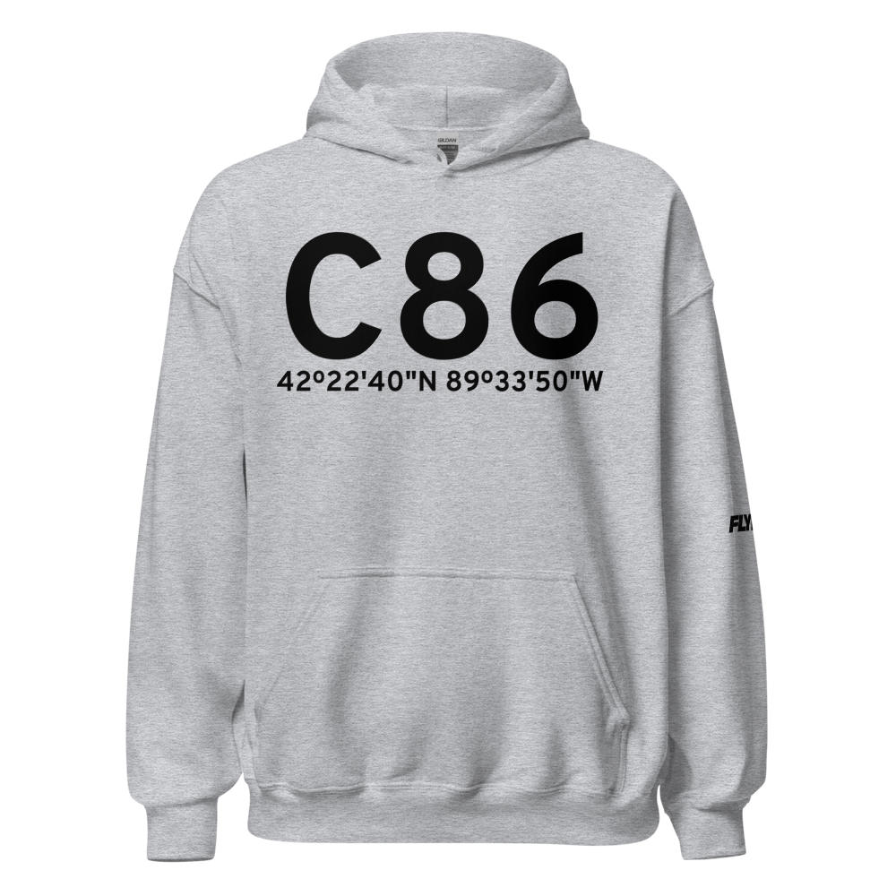 Freeport (C86) Airport Hoodie Sweatshirt 