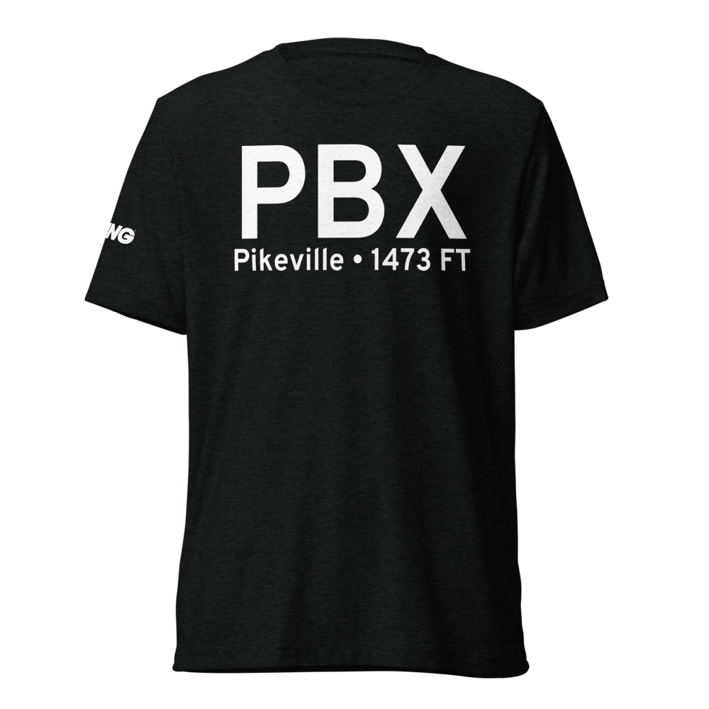 Pikeville (KPBX) Airport Tri-blend T-Shirt 