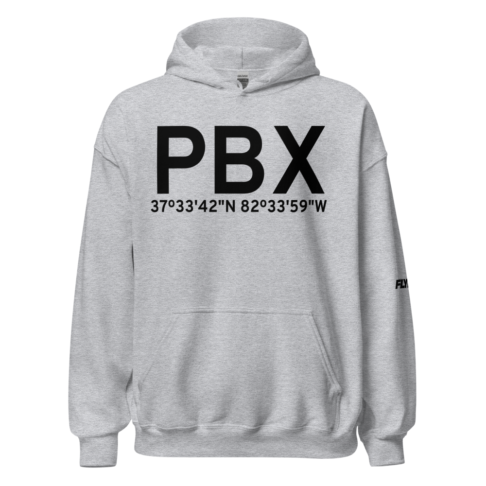 Pikeville (KPBX) Airport Hoodie Sweatshirt 
