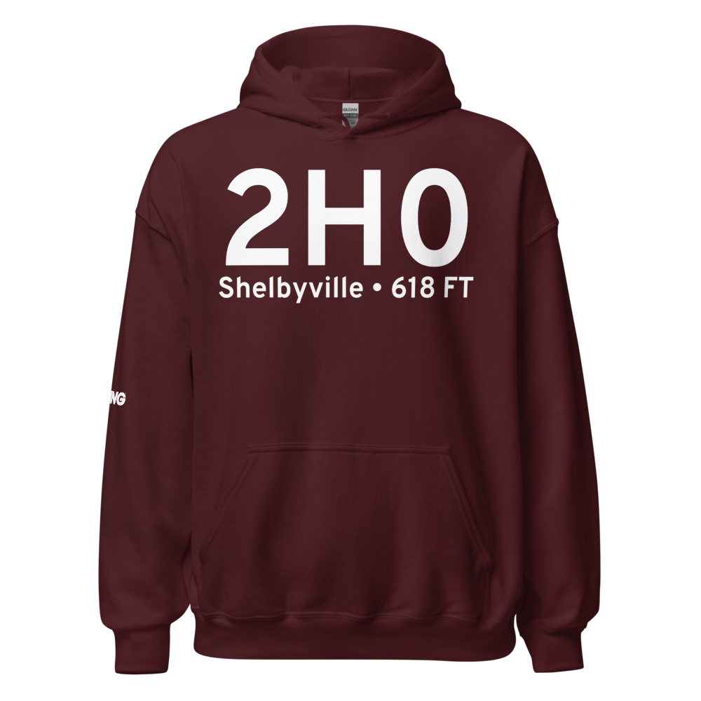 Shelbyville (K2H0) Airport Hoodie Sweatshirt 