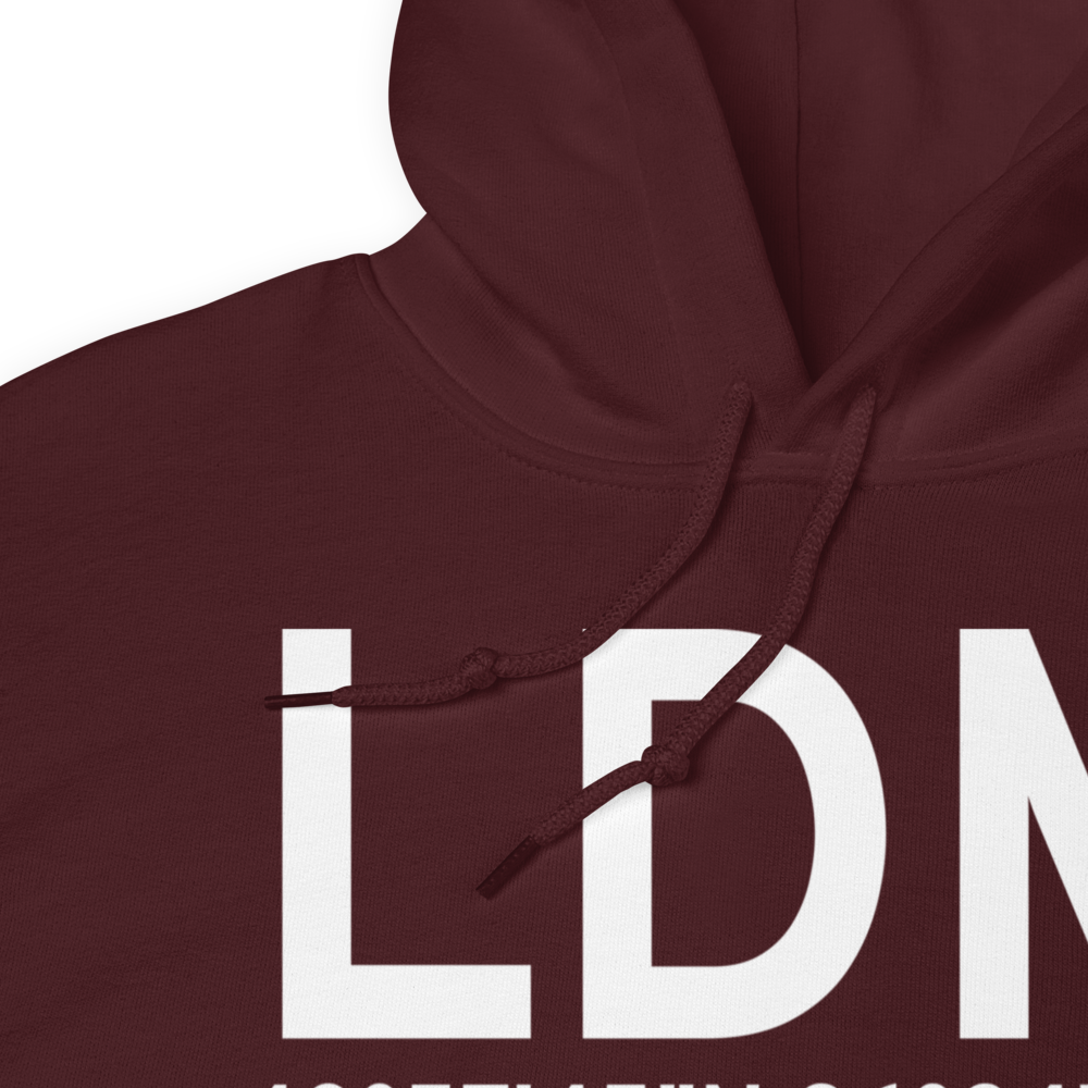 Ludington (KLDM) Airport Hoodie Sweatshirt 