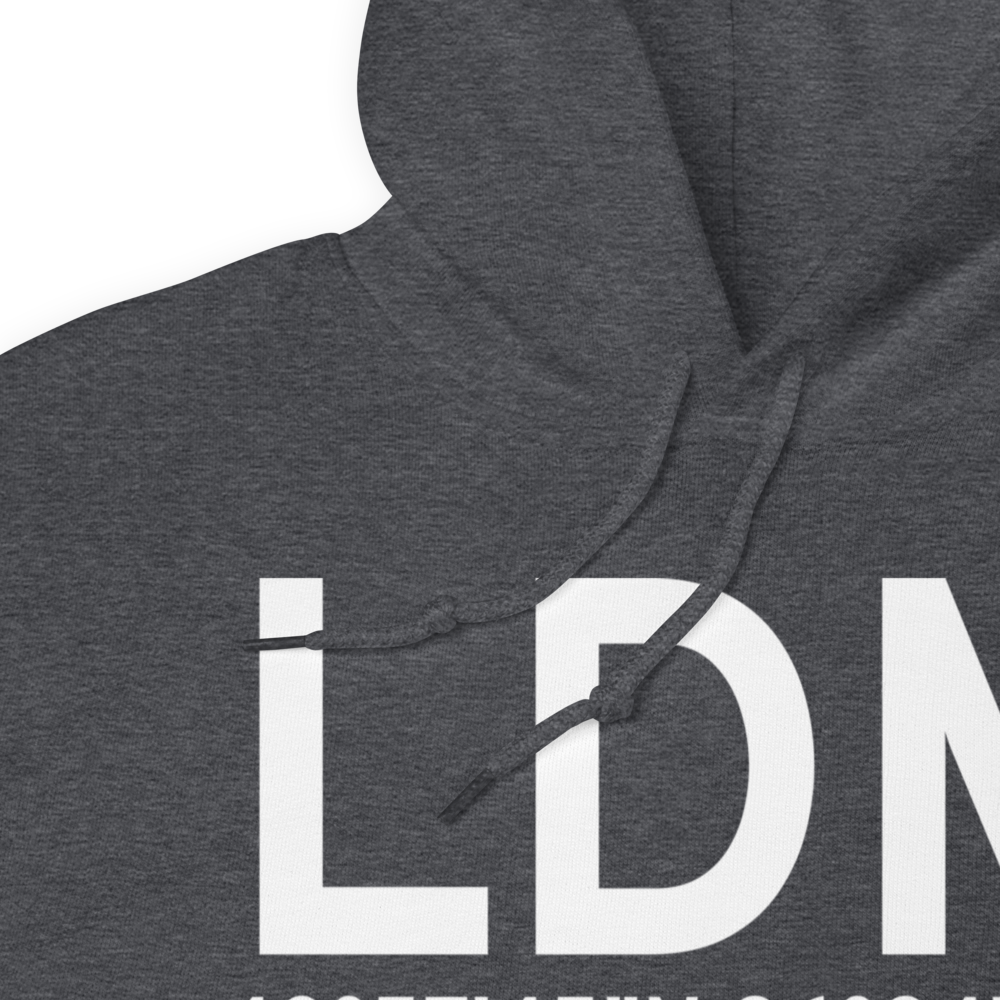 Ludington (KLDM) Airport Hoodie Sweatshirt 