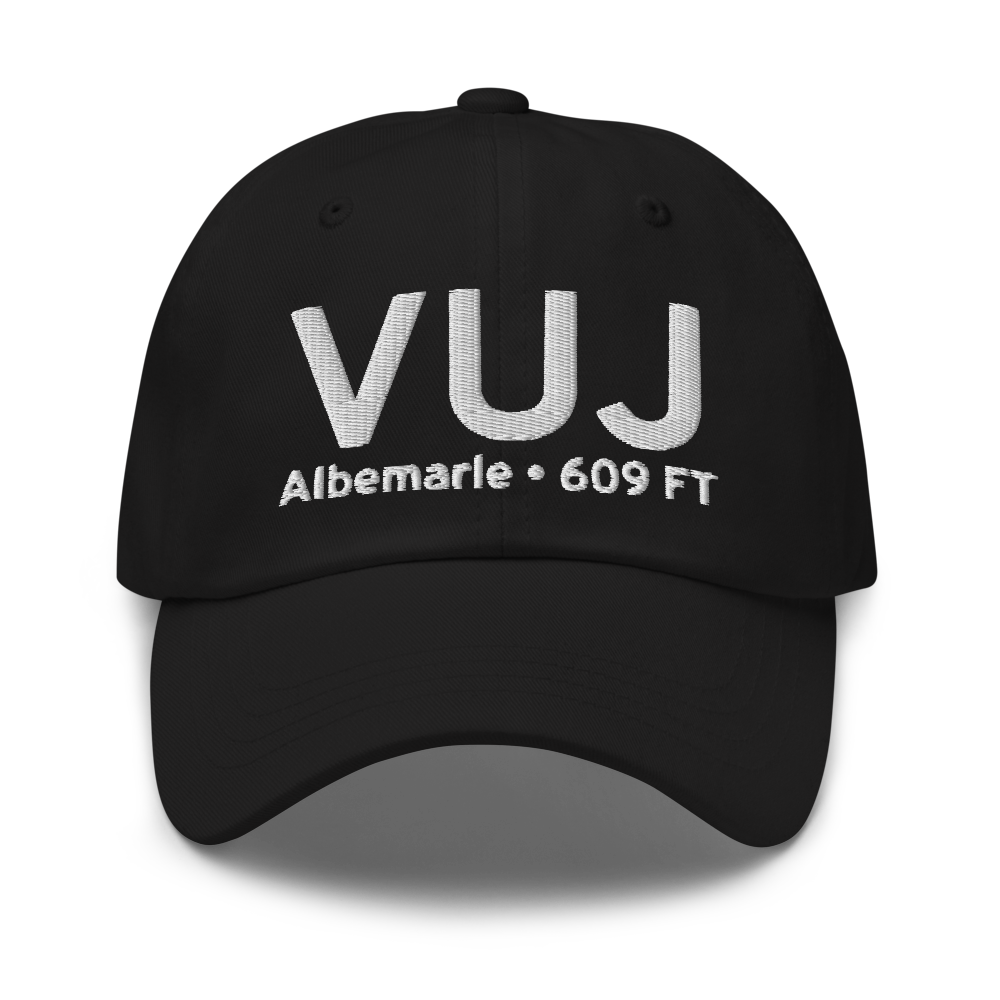 Albemarle (KVUJ) Airport Hat 