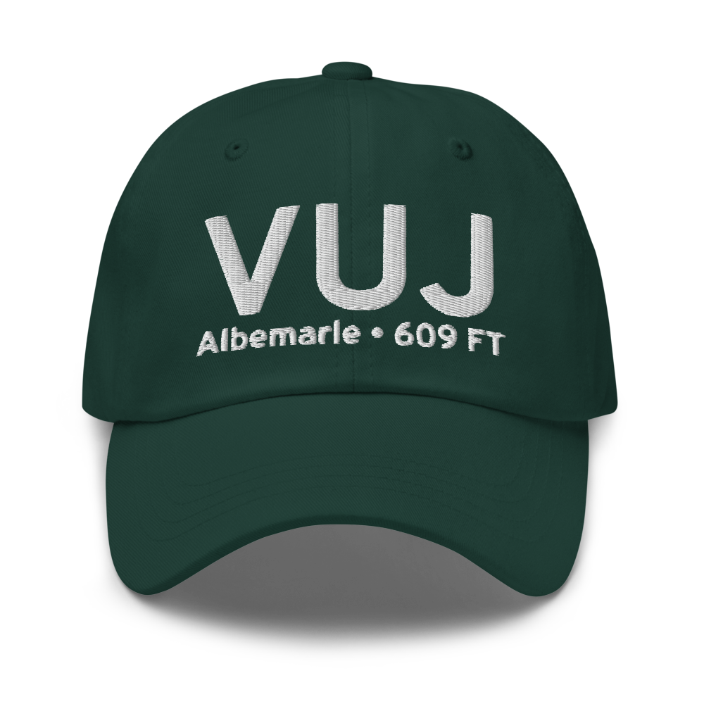 Albemarle (KVUJ) Airport Hat 
