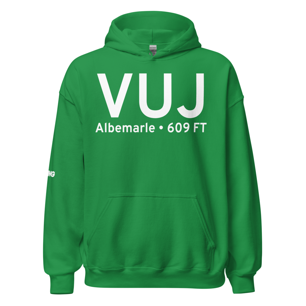 Albemarle (KVUJ) Airport Hoodie Sweatshirt 