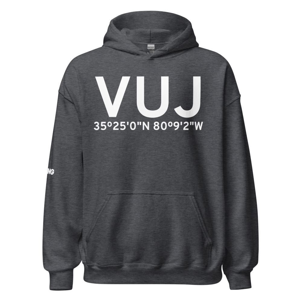 Albemarle (KVUJ) Airport Hoodie Sweatshirt 